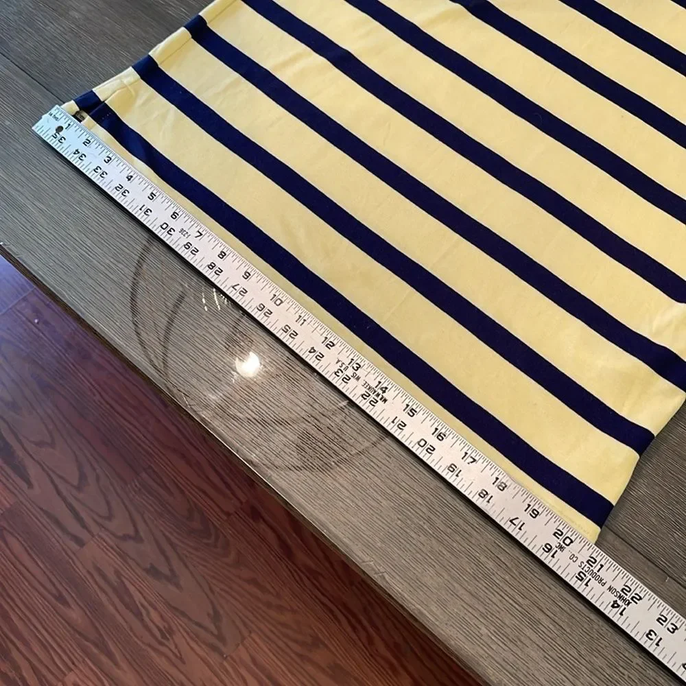 Polo Ralph Lauren Classic Fit Men’s SP - Small Petite Yellow with Navy Stripe